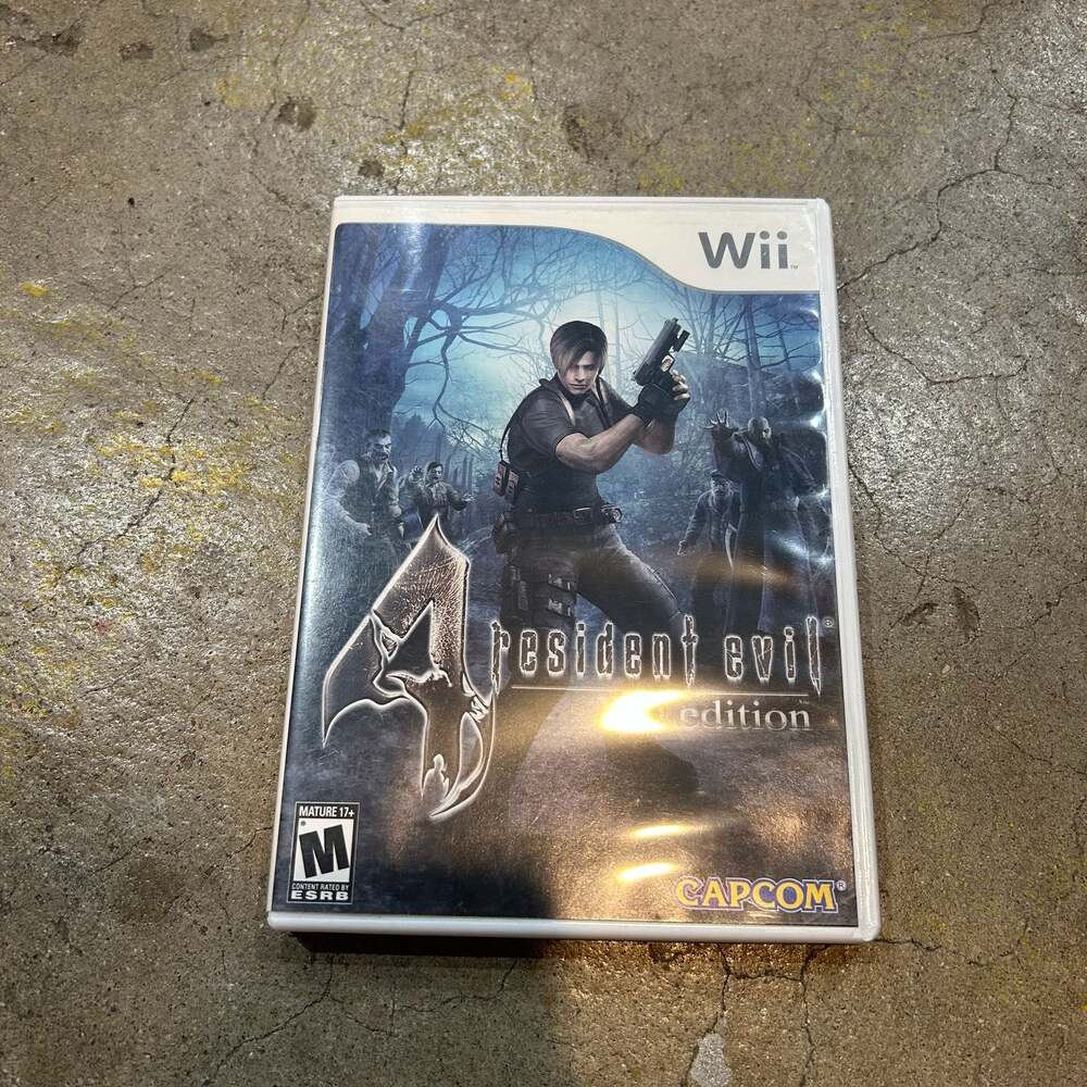 Resident Evil 4: Wii Edition (Nintendo Wii, 2007) Complete in Box